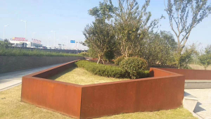 涞水耐候钢挡土墙